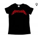 Metallica - T-Shirt de Mulher - Old Logo