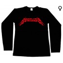 Metallica - Long Sleeve de Mulher - Old Logo