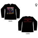 Iron Maiden - Long Sleeve de Mulher - Number of the Beast