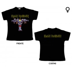 Iron Maiden - T-Shirt de Mulher - Eddie