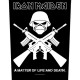 Iron Maiden - Patch Grande - Crossed guns