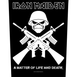 Iron Maiden - Patch Grande - Crossed guns