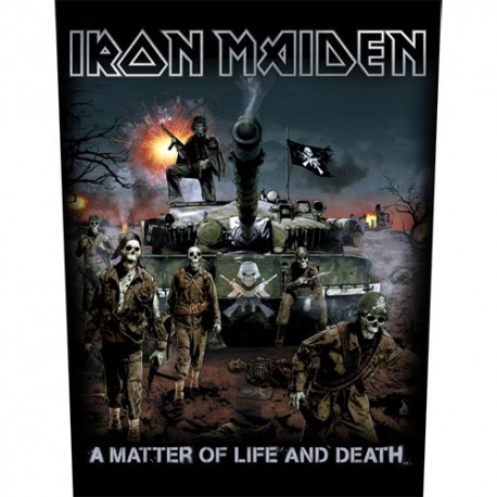 Iron Maiden - Patch Grande - A matter of life and death