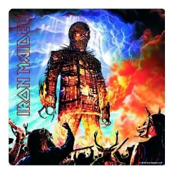Iron Maiden - Base para Copos - Wicker Man 