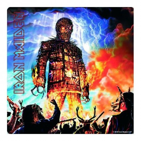 Iron Maiden - Base para Copos - Wicker Man 