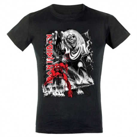 Iron Maiden - T-Shirt de Mulher - Number of the Beast
