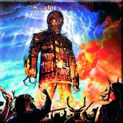 Iron Maiden - Ímã - Wicker Man