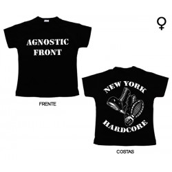 Agnostic Front - T-Shirt de Mulher - New York Hardcore