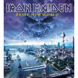Iron Maiden - Autocolante - Brave New World