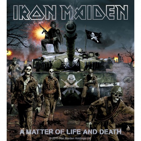 Iron Maiden - Autocolante - A Matter Of Live And Death