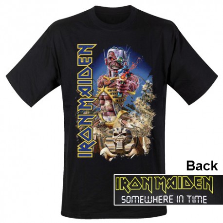 Iron Maiden - T-Shirt - Somewhere Back in time Jumbo