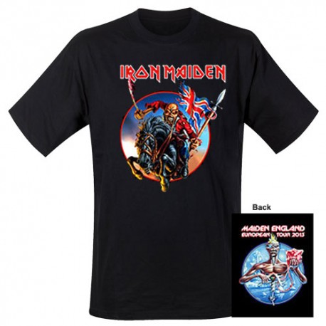 Iron Maiden - T-Shirt - Euro Tour 2013